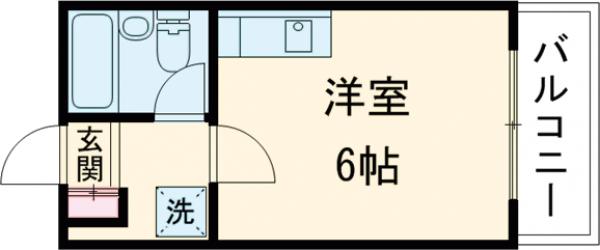 コーポエトランゼⅠの間取り