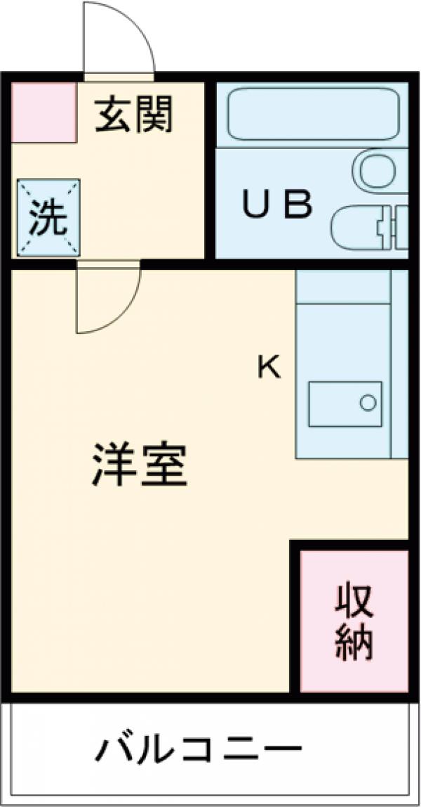コーポエトランゼⅠの間取り