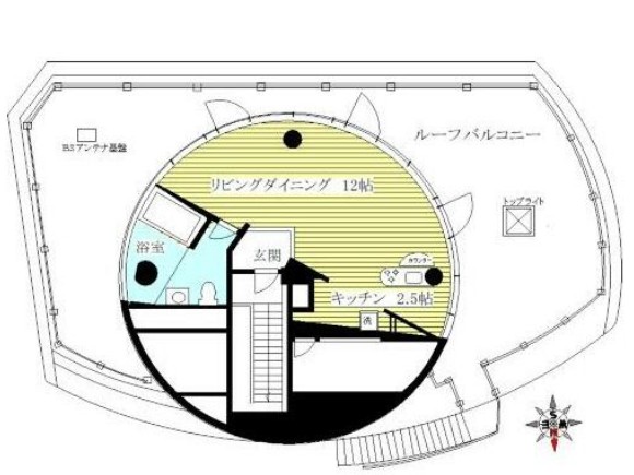 クリスタルタワーの間取り