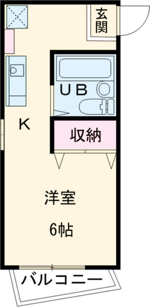 メゾン中葛西の間取り