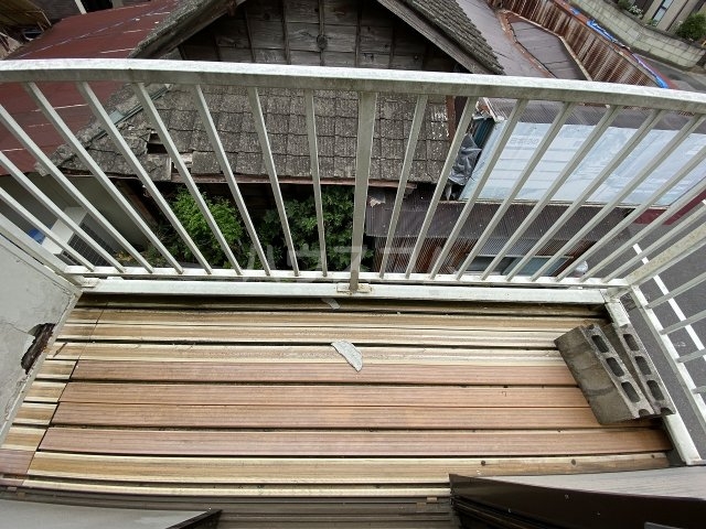 12/25 バルコニー