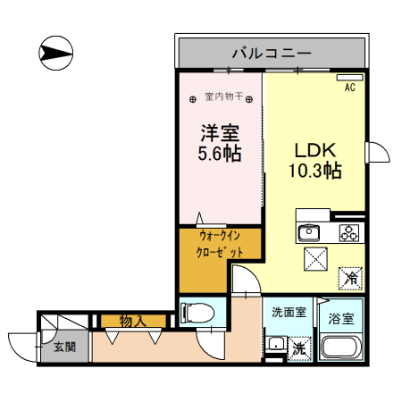 パストラル美南の間取り
