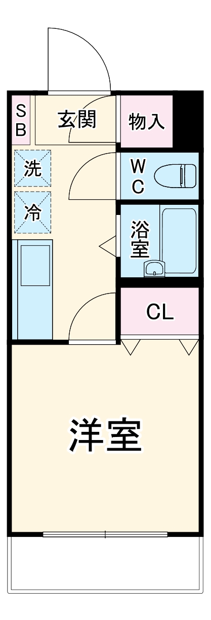 ジェイワンヒルズ西船の間取り