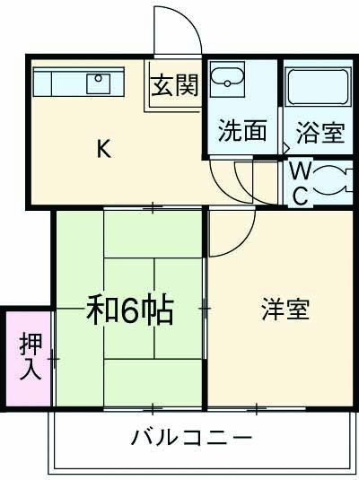 セイユウBの間取り
