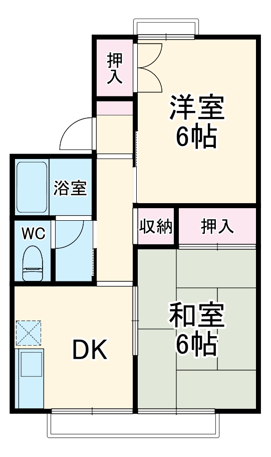 ハイホームアサコの間取り
