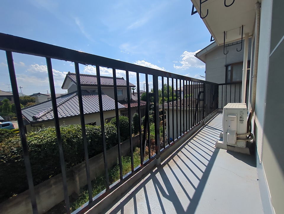 12/18 バルコニー