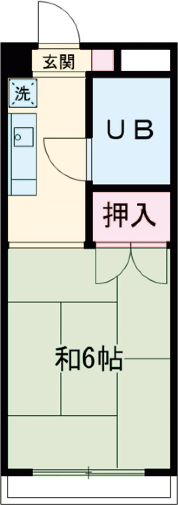 石井ハイツの間取り