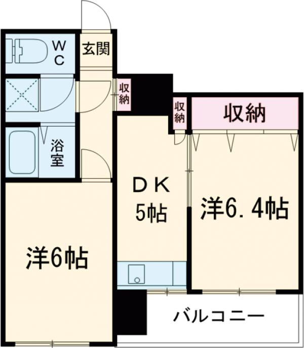 VISUAL CITYの間取り