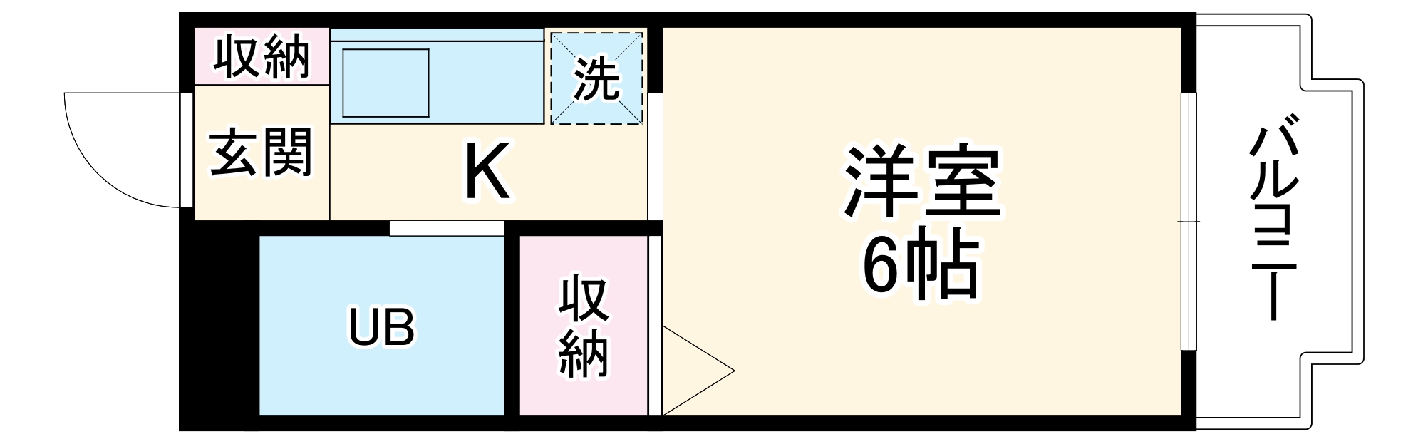 コーポ甘利の間取り