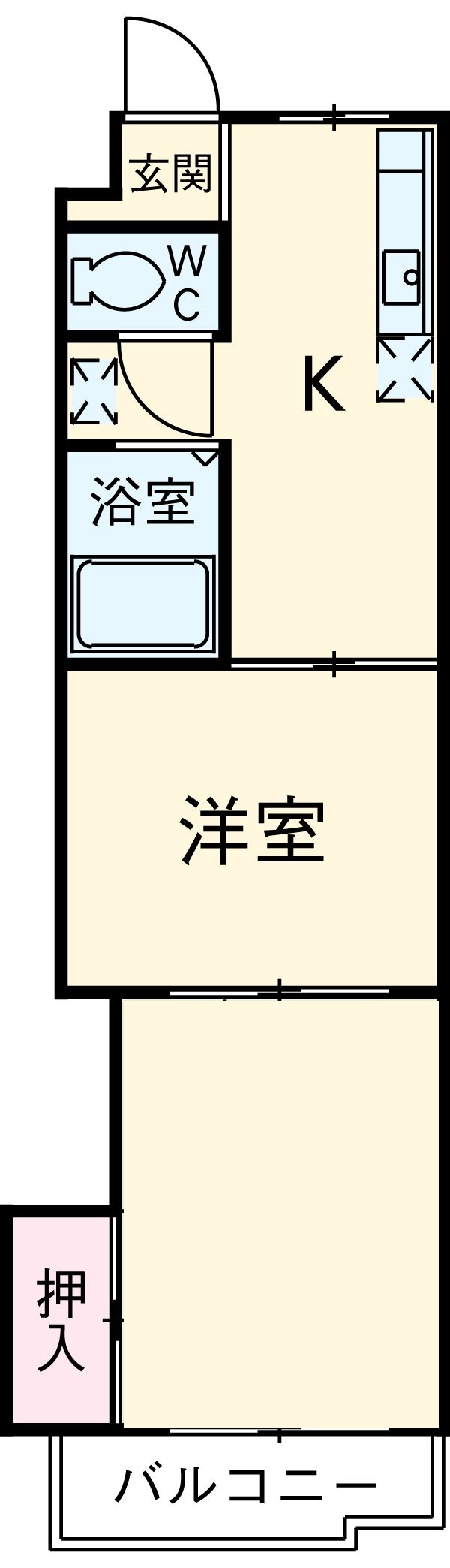 ジュネパレス相模原第03の間取り