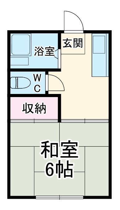 コブチコーポの間取り