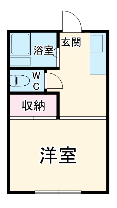 コブチコーポの間取り