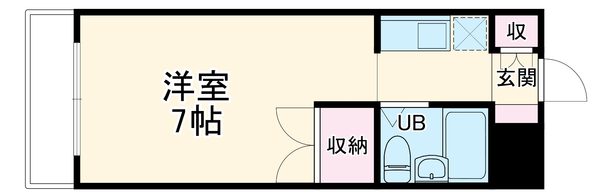 アーバンレジデンスの間取り