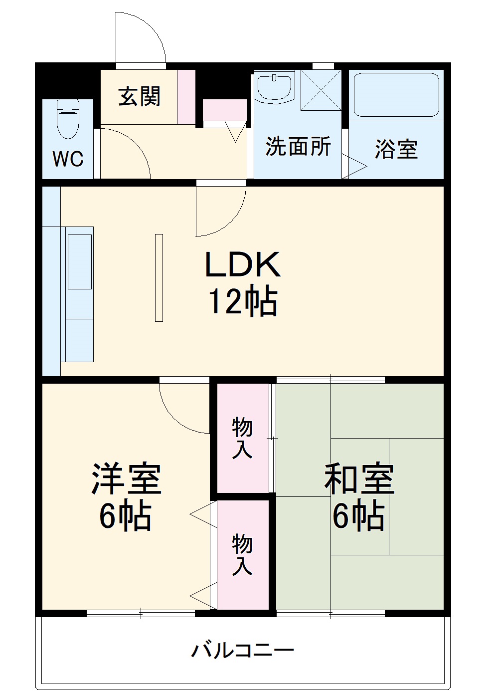 ISレイクヒルズの間取り