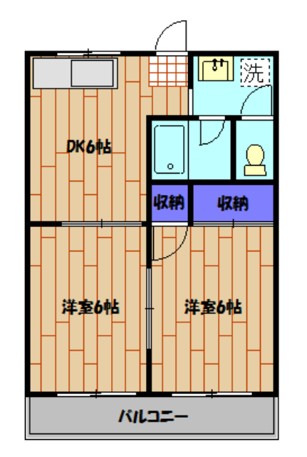 グレイス横山の間取り