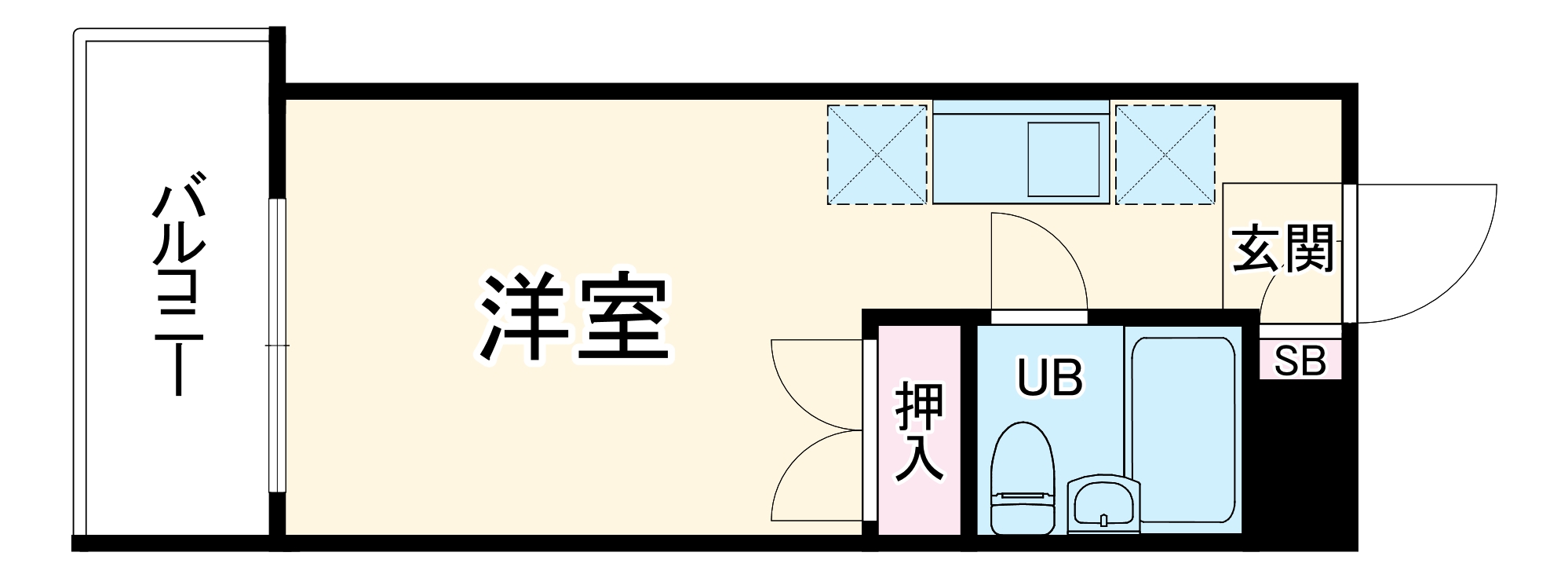 プラスパーたまプラーザの間取り