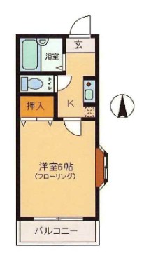 ネオハイム五番館の間取り