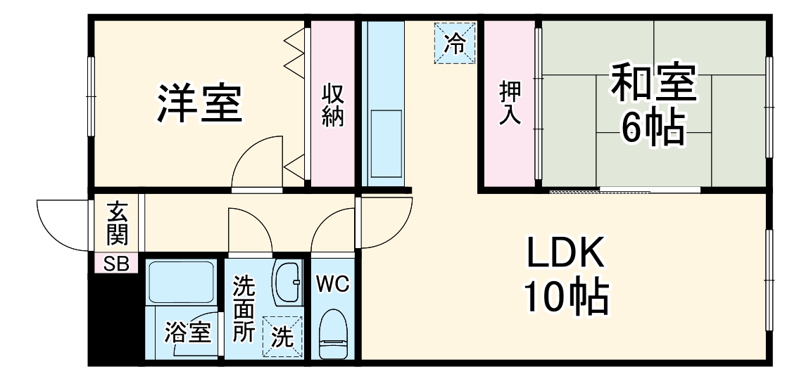 リバティハウスの間取り