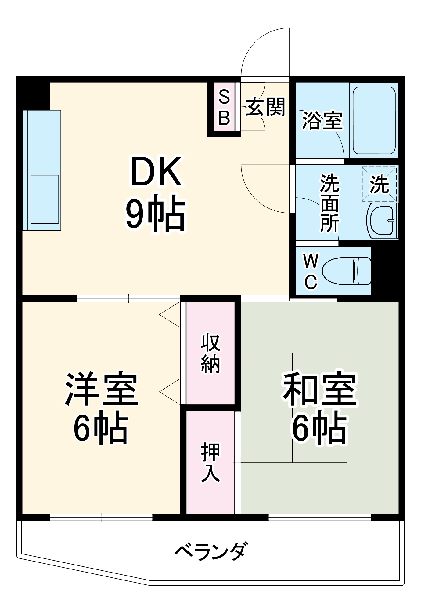クワイエット柿の木台の間取り