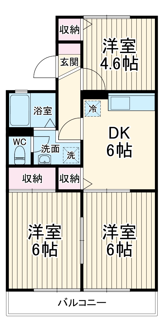 キャッスルアマノの間取り
