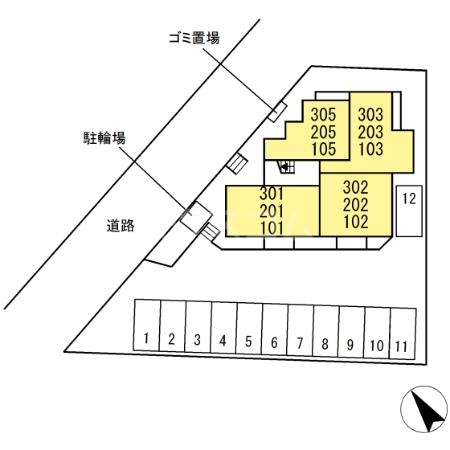3/7 駐車場