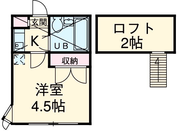 スカイピア葛西B棟の間取り