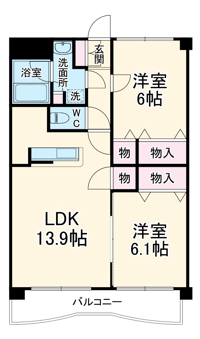 オリソンテの間取り