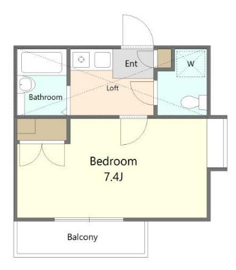 アヴェニール本厚木の間取り