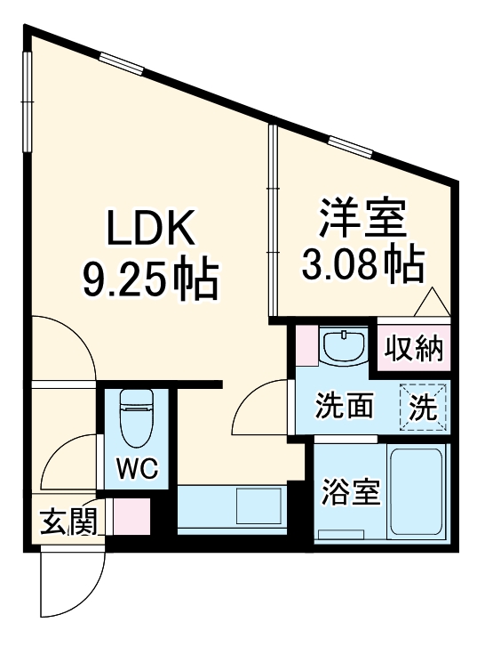 quador車道の間取り