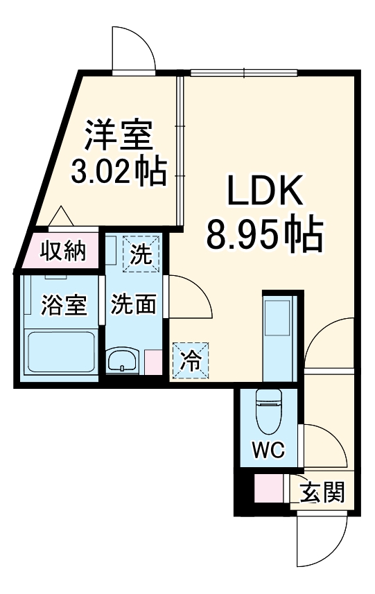 quador車道の間取り