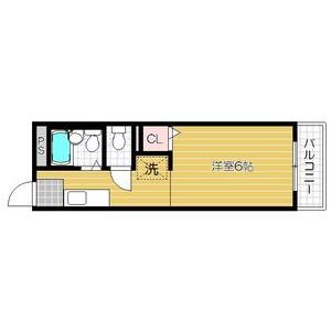 ヴィラージュみのお B棟の間取り