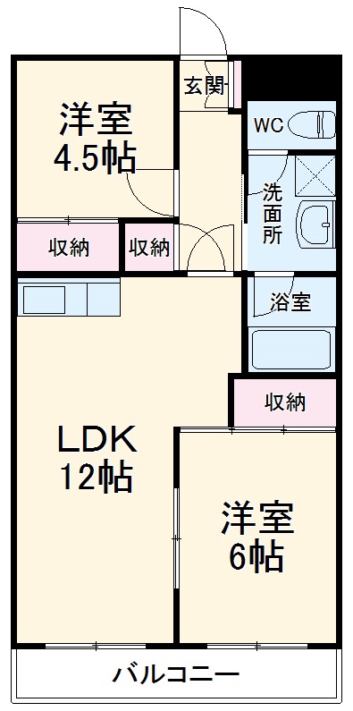 渋谷コート3号館の間取り