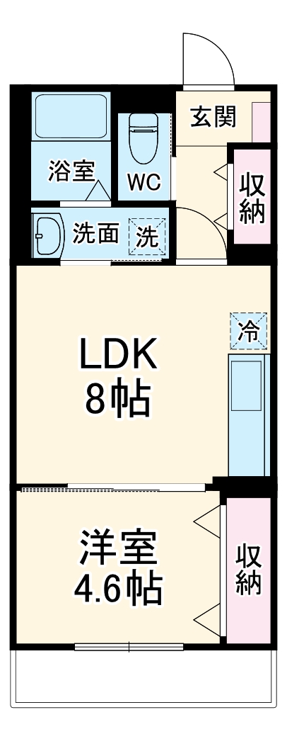 サン フォレストⅤの間取り