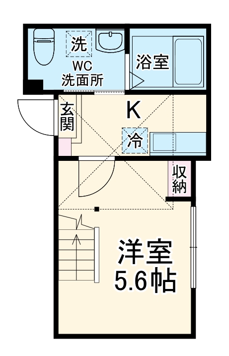 uniks二俣川の間取り