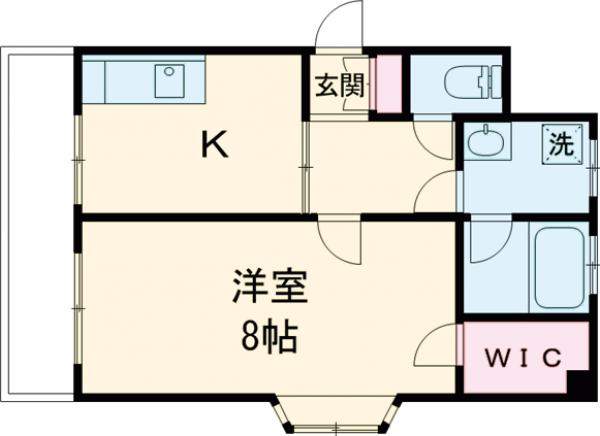 竹山ビル五番館の間取り