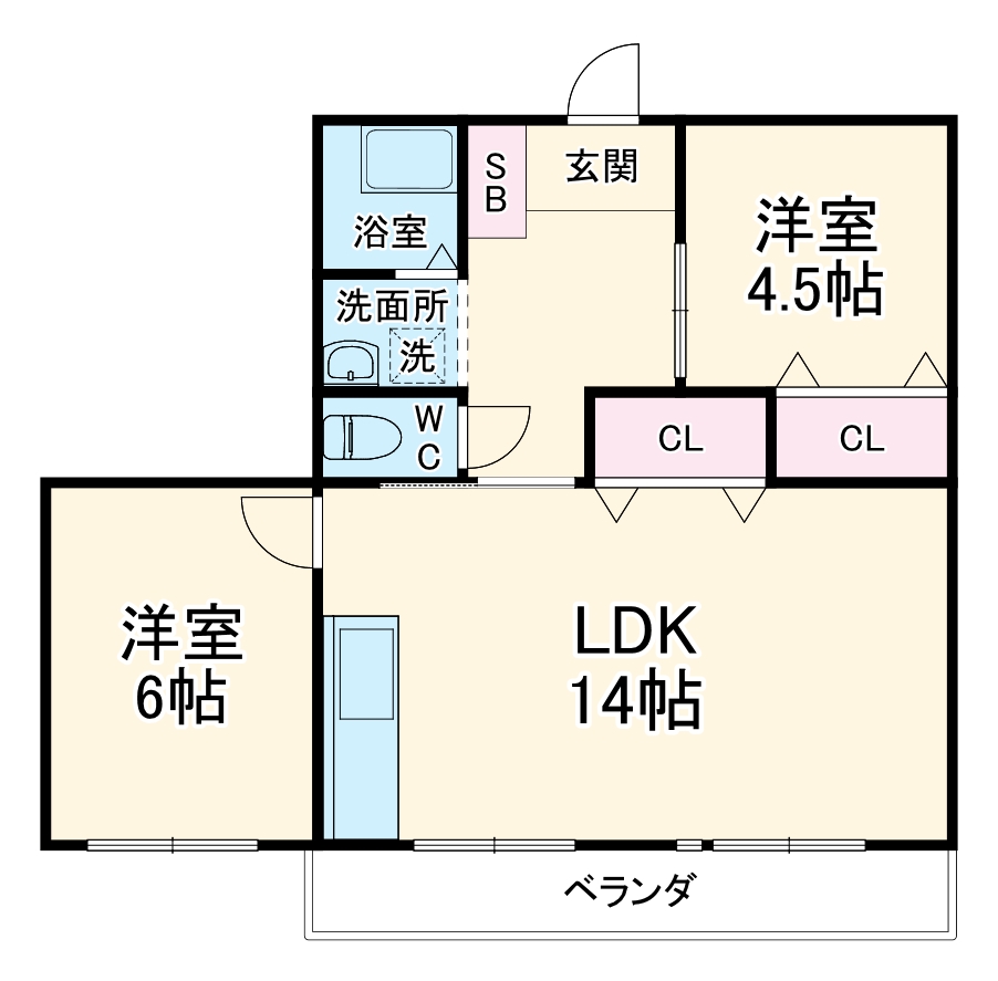 田口ビルの間取り