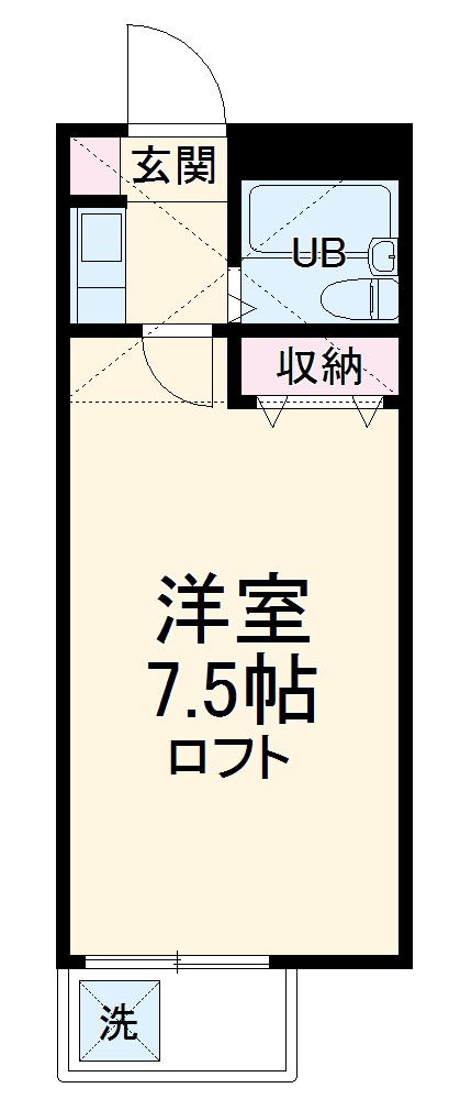 サンシャトー姫宮の間取り