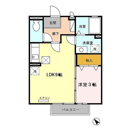リヴェールタキの間取り