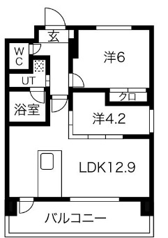 ZEN豊中南の間取り