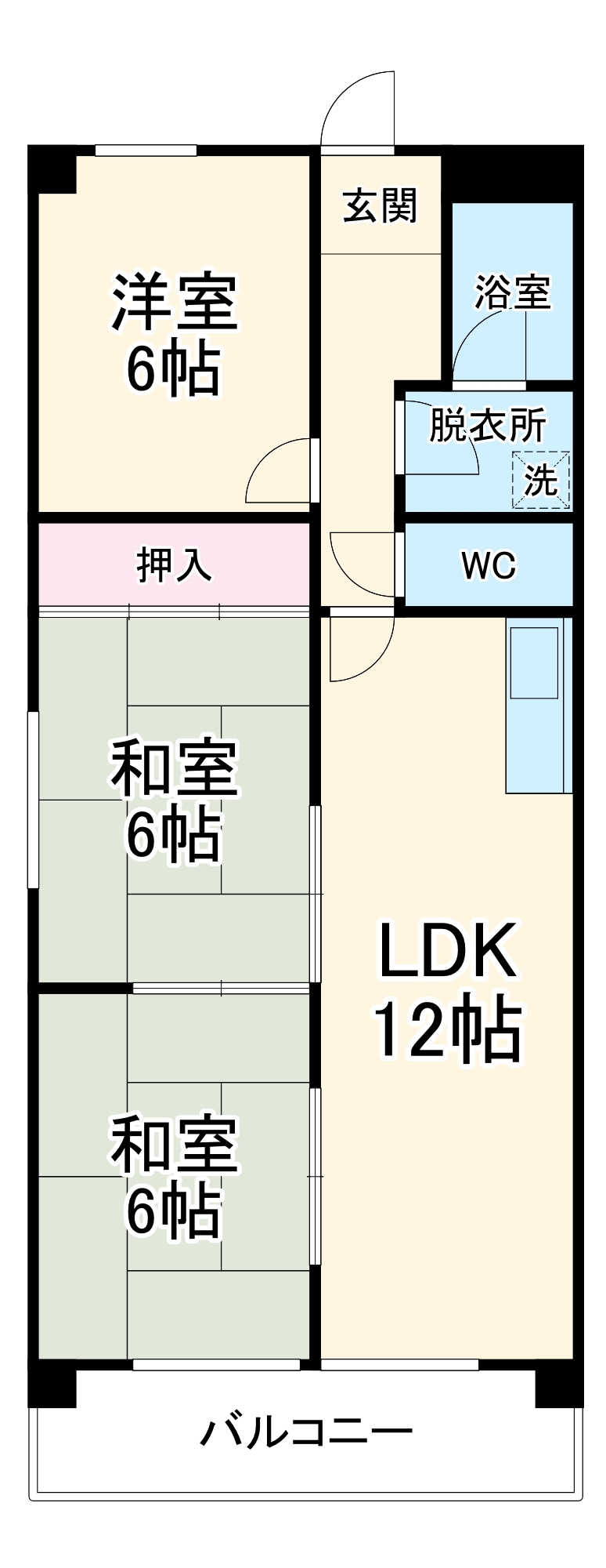 ニュータウン天白の間取り