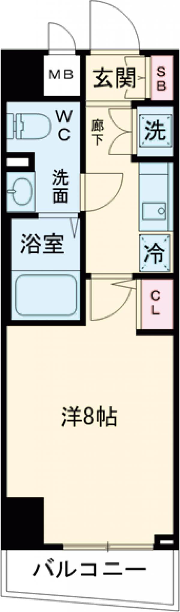 メインステージ田端参番館の間取り