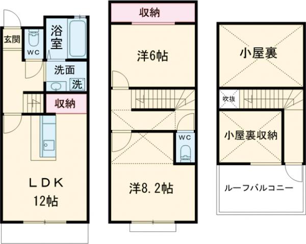 アイ・ステーション大手町・103号室の間取り