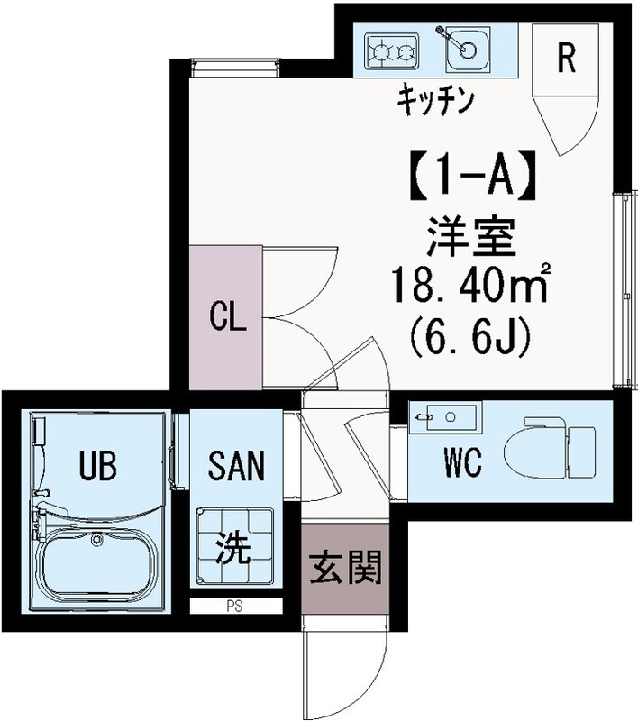 ストラート王子神谷の間取り