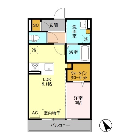 TT Annexの間取り