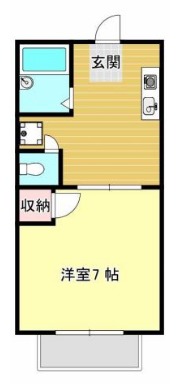 セジュールKの間取り