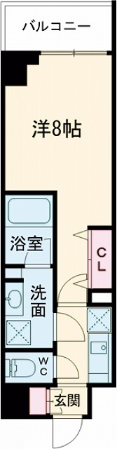 ユリカロゼ五反野Ⅱの間取り