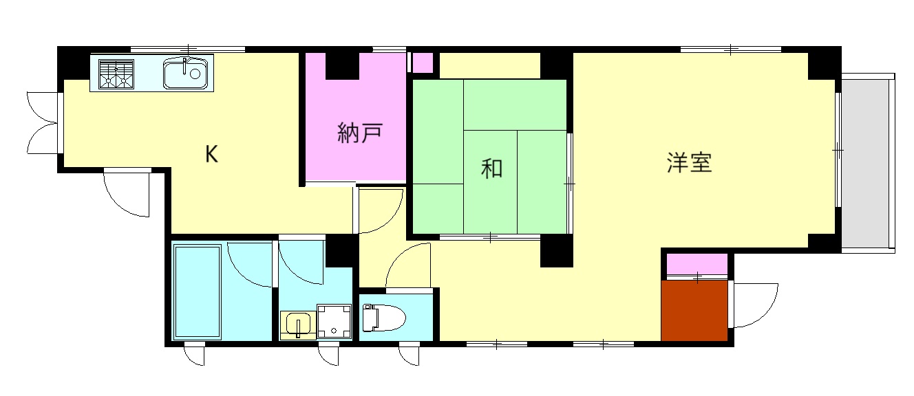 パリービルの間取り