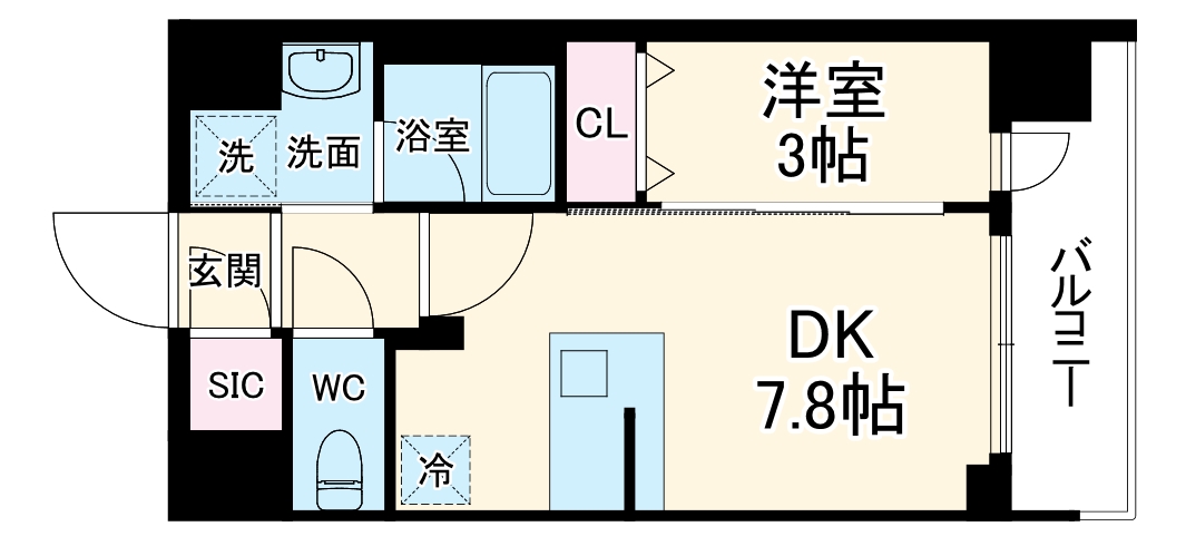 ベラジオ 雅び 西大路七条の間取り