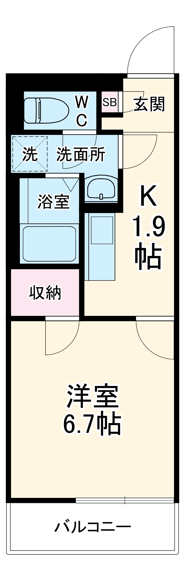 Ｃｒｅａの間取り