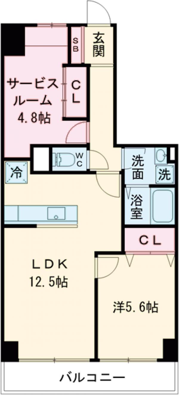 PARK MODERN 西葛西の間取り
